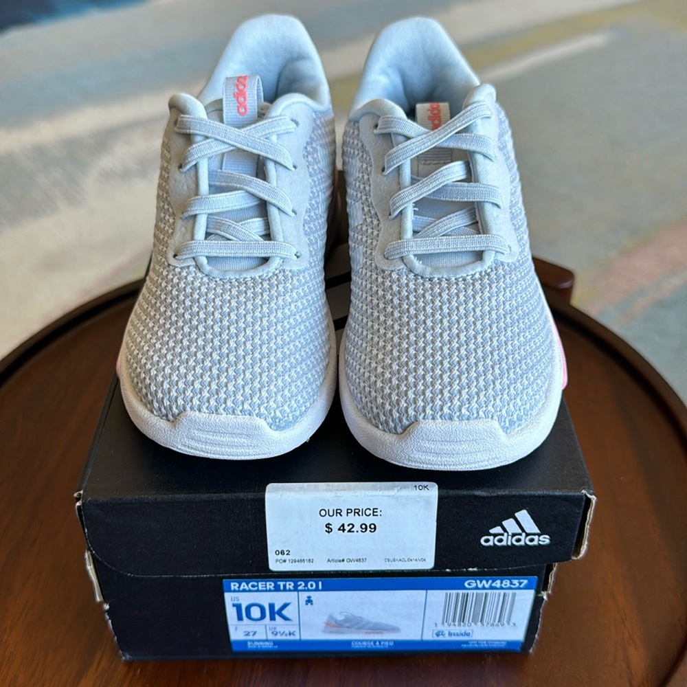 NWT Adidas Unisex-Child Racer Tr 2.0 Running Shoe - Size 10T
